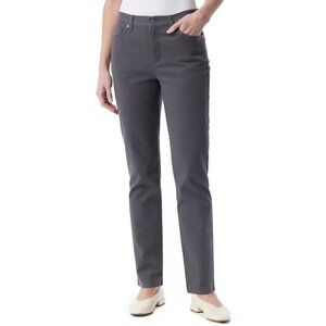 Women's Gloria Vanderbilt Amanda Classic Jeans Color: Grey Size: 10 SHORT